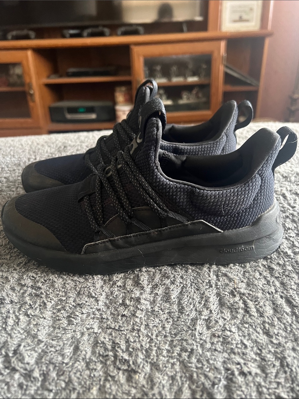 Black Athletic Sneakers - Brand: